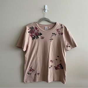 Little Moon Embroidered Tee